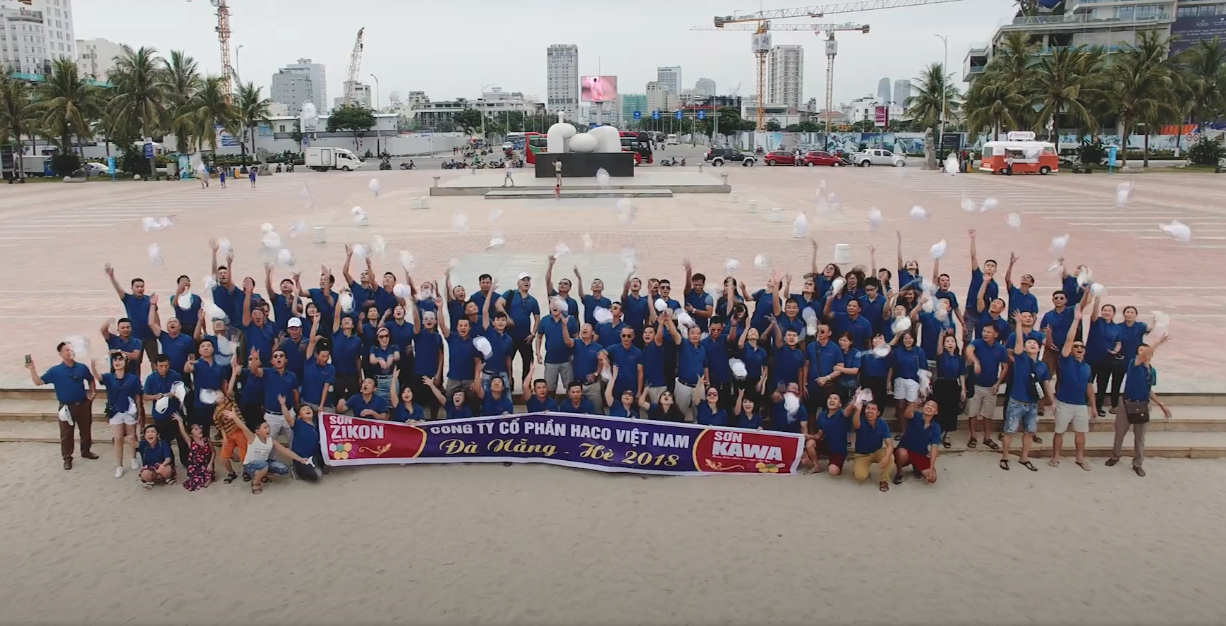 Du lịch biển Mỹ Khê Đà Nẵng 2018 - Chuyến đi của sự đoàn kết các NPP Sơn ZIKON,KAWA